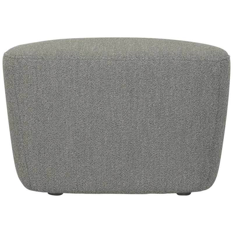 Lofty hocker bouclé grau