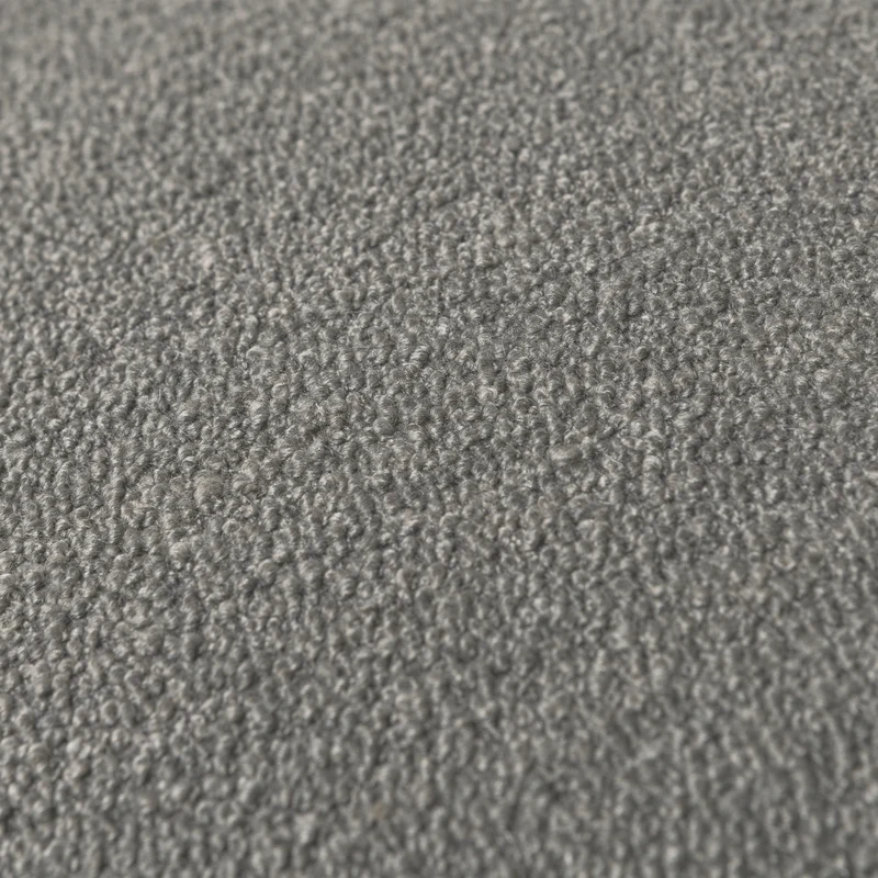 Lofty hocker bouclé grau