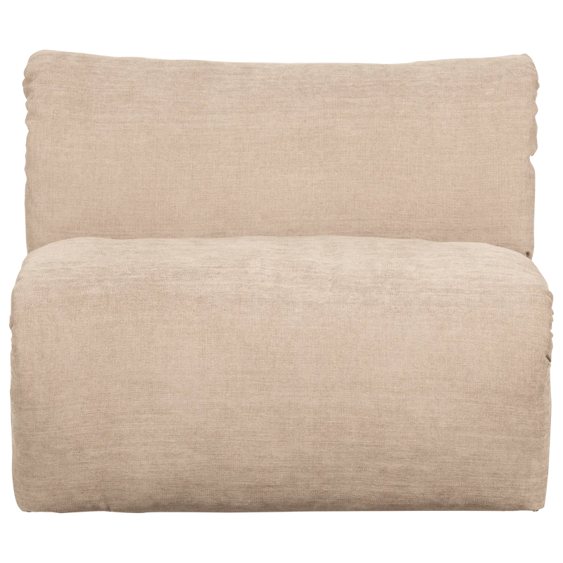 Baggy 1-sitzer element gewebte chenille sand