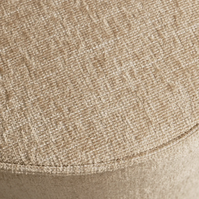 Pearl XL hocker natur melange