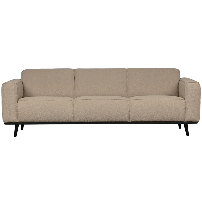 Statement 3-sitzer 230 cm bouclé beige