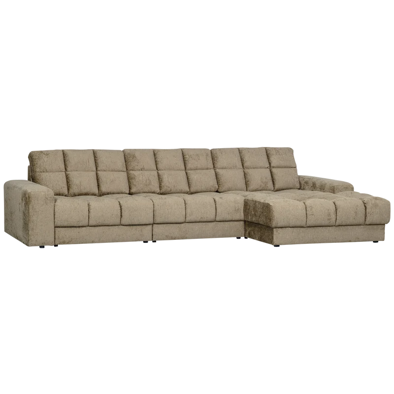 Second Date chaise longue rechts struktur samt wheatfield