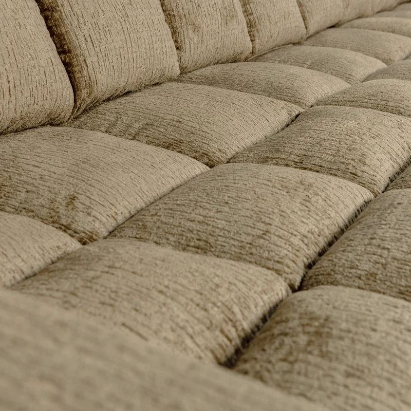 Second Date chaise longue rechts struktur samt wheatfield