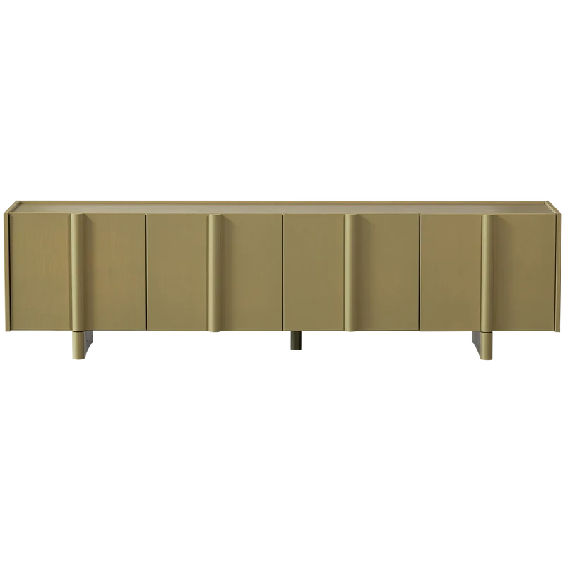 Basu tv möbel 200 cm kiefer moss