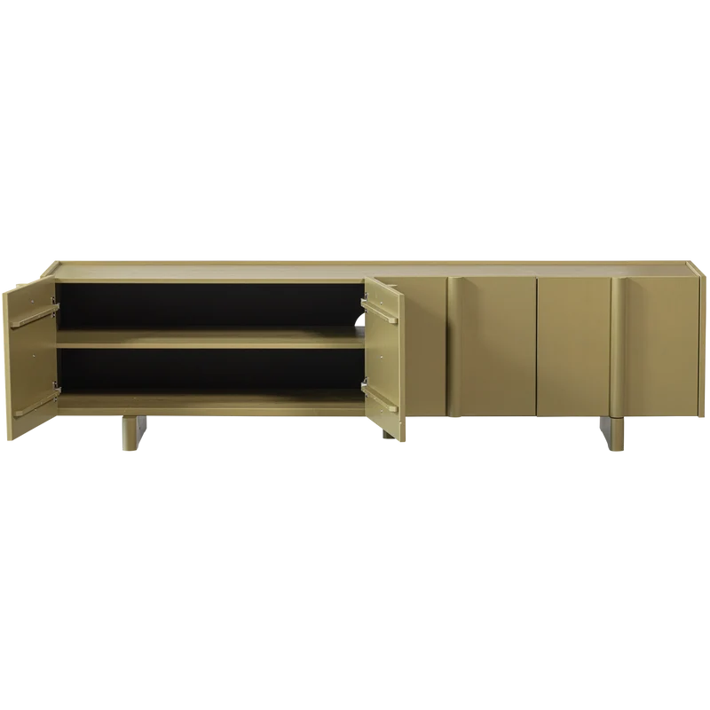 Basu tv möbel 200 cm kiefer moss