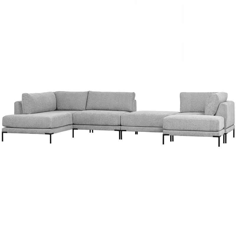 Couple lounge element links hellgrau