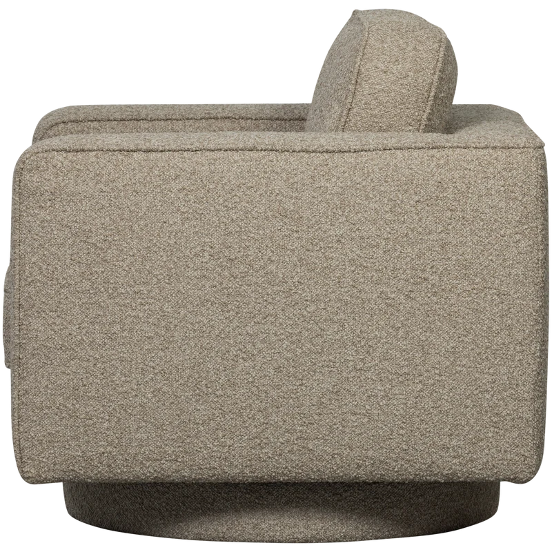 Lazy drehsessel bouclé sand