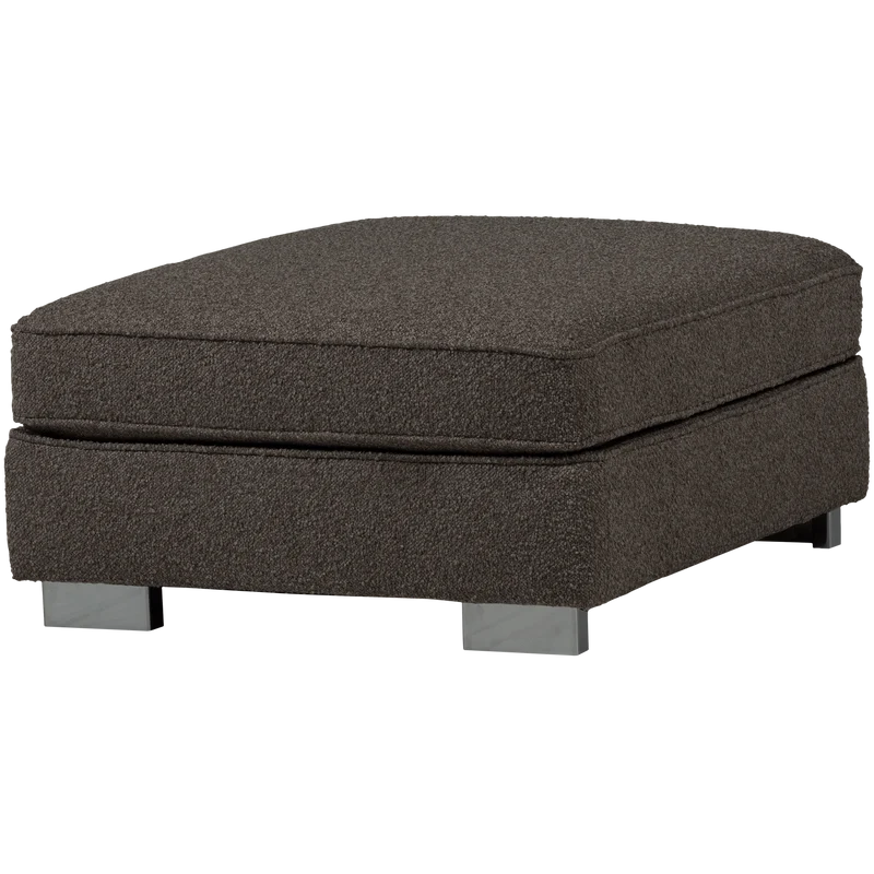 Lazy hocker bouclé antrazit