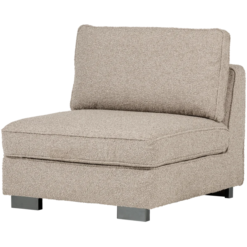 Lazy 1-sitzer element bouclé natur