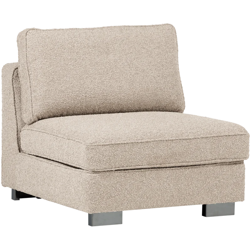 Lazy 1-sitzer element bouclé natur