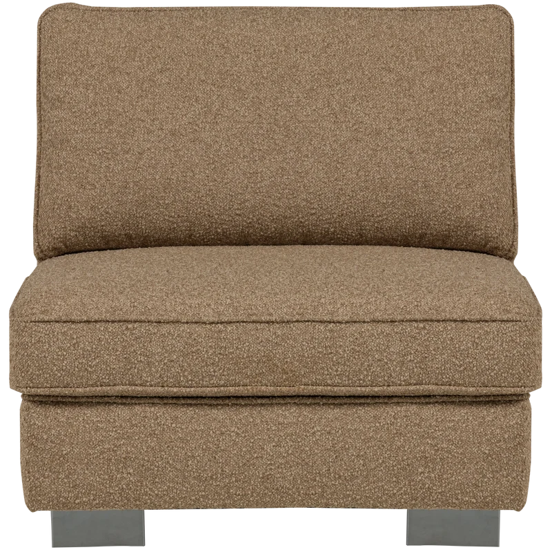 Lazy 1-sitzer element bouclé braun