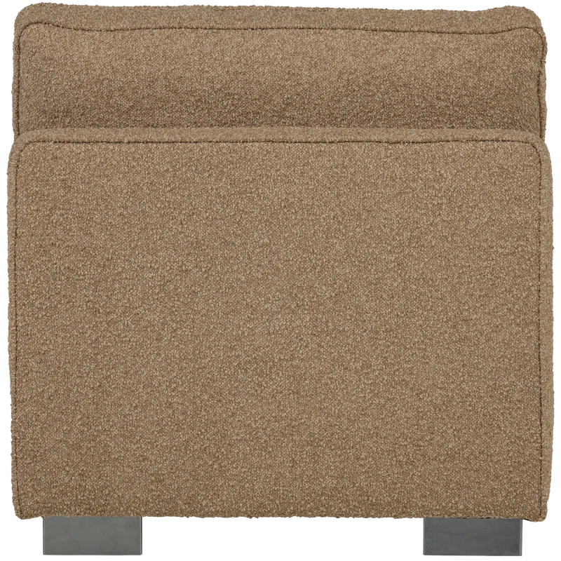 Lazy 1-sitzer element bouclé braun