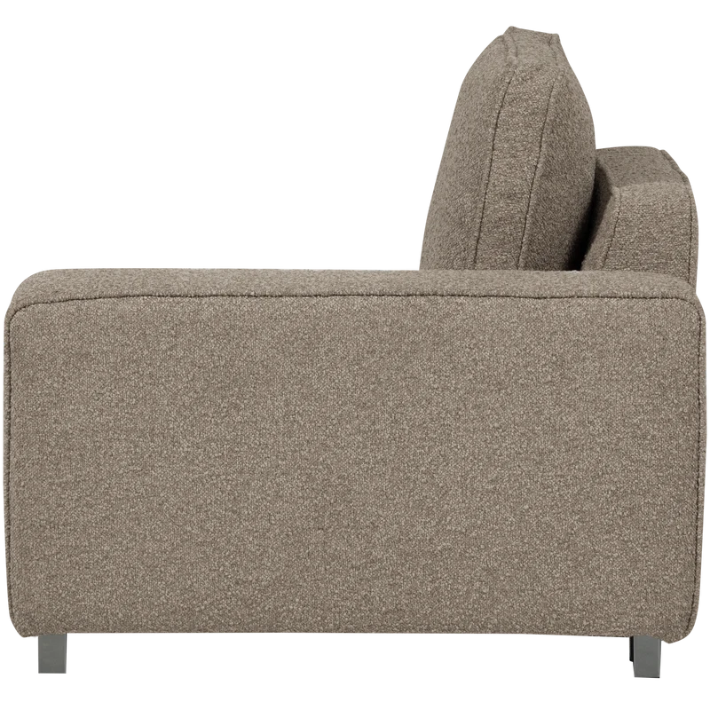 Lazy 1-sitzer element arm rechts bouclé sand