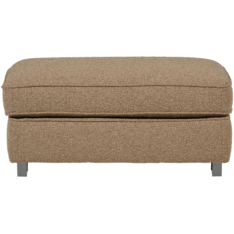 Lazy hocker bouclé braun