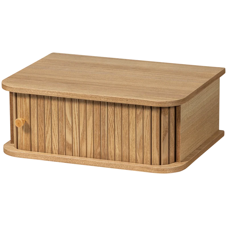 Jena hängender nachttisch links/rechts holz natur