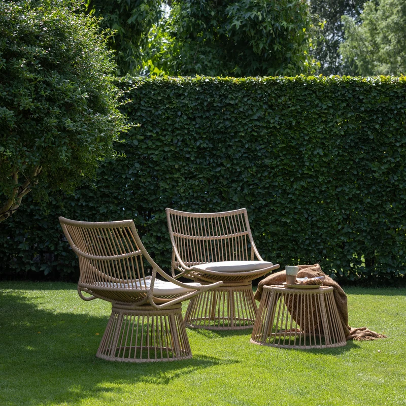 Alatna gartenstuhl geflochten natur