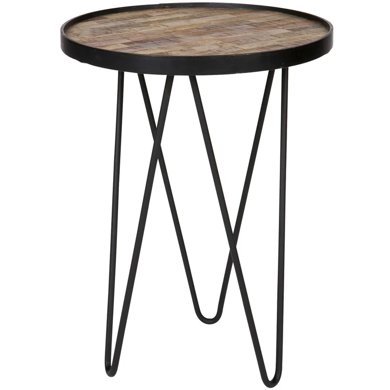 Lev beistelltisch holz/metal