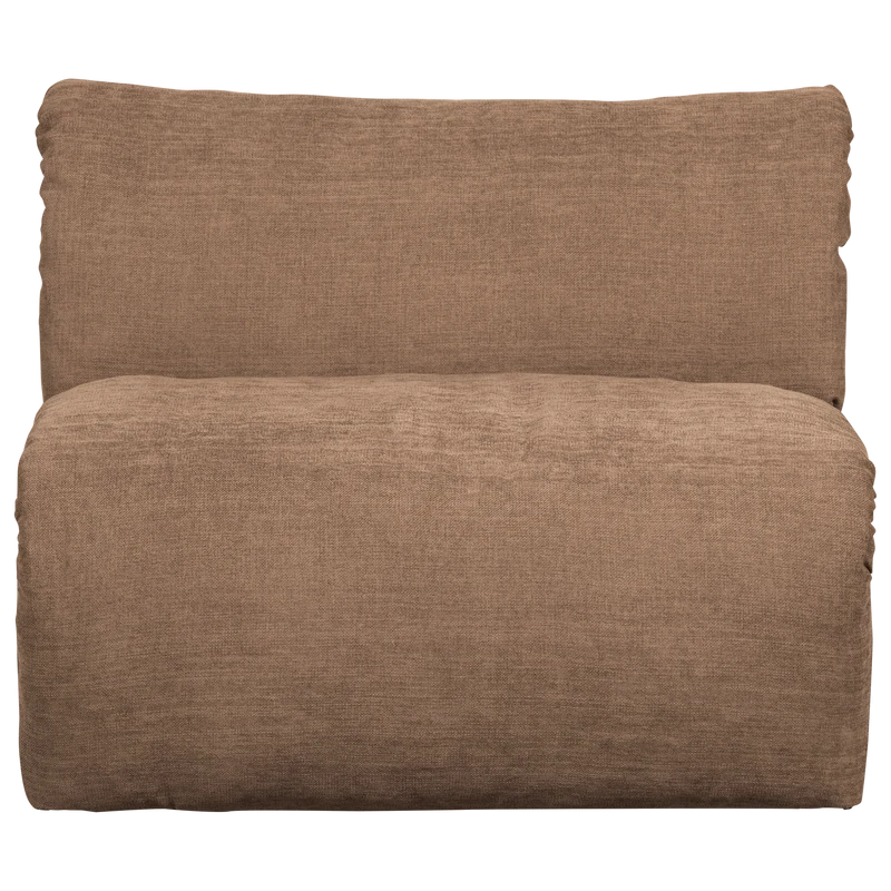 Baggy 1-sitzer element gewebte chenille braun