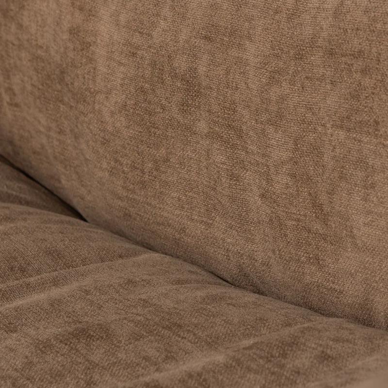 Baggy 1-sitzer element gewebte chenille braun