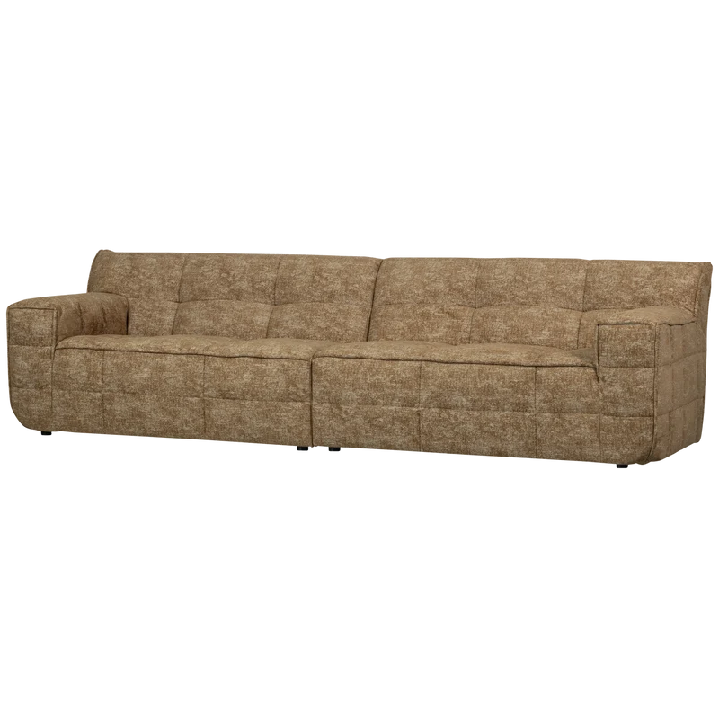 Timor 4-sitzer sofa karamell melange