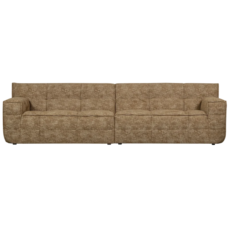 Timor 4-sitzer sofa karamell melange
