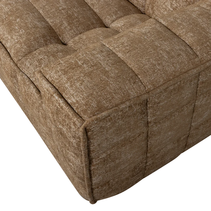 Timor 4-sitzer sofa karamell melange