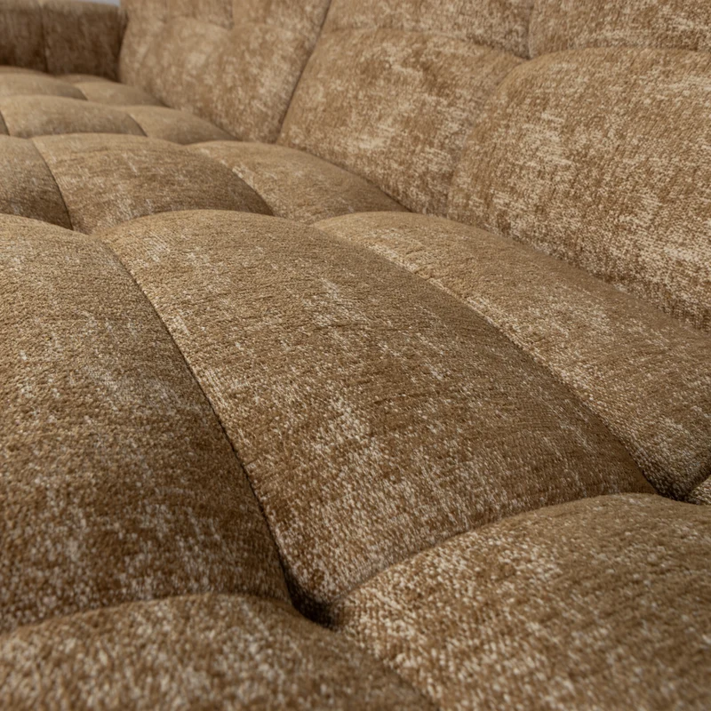 Timor 4-sitzer sofa karamell melange