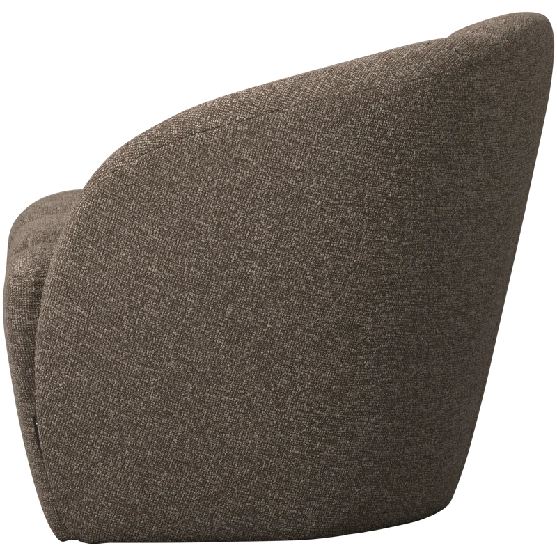 Mojo 2-sitzer bank rechts bouclé braun melange