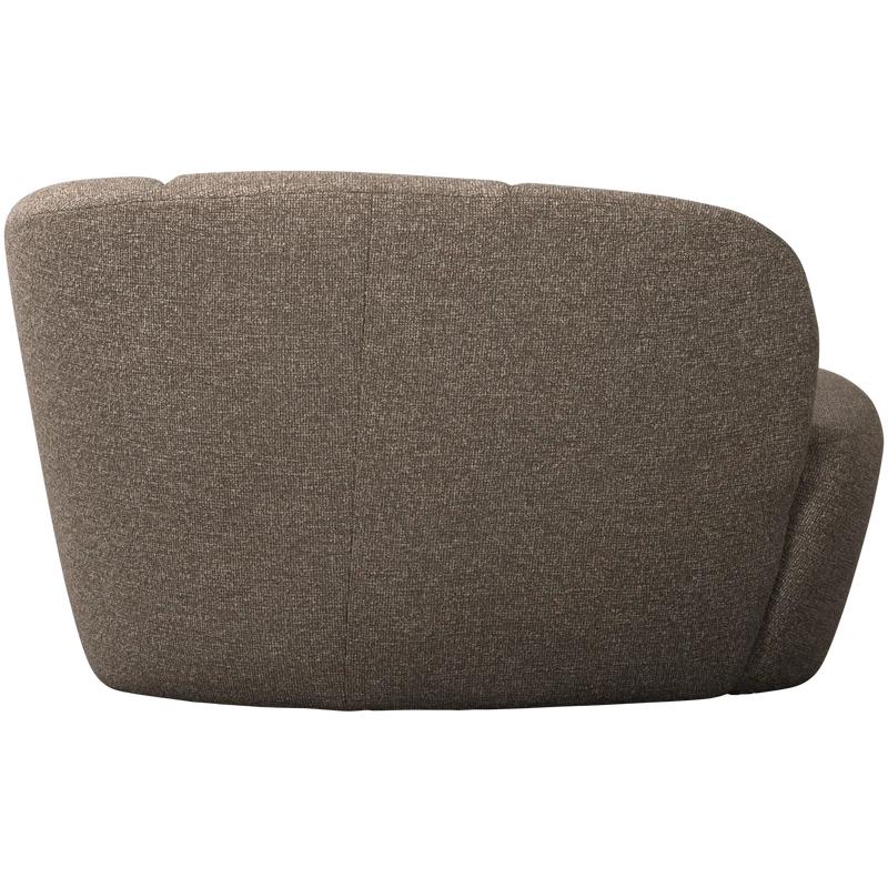 Mojo 2-sitzer bank rechts bouclé braun melange