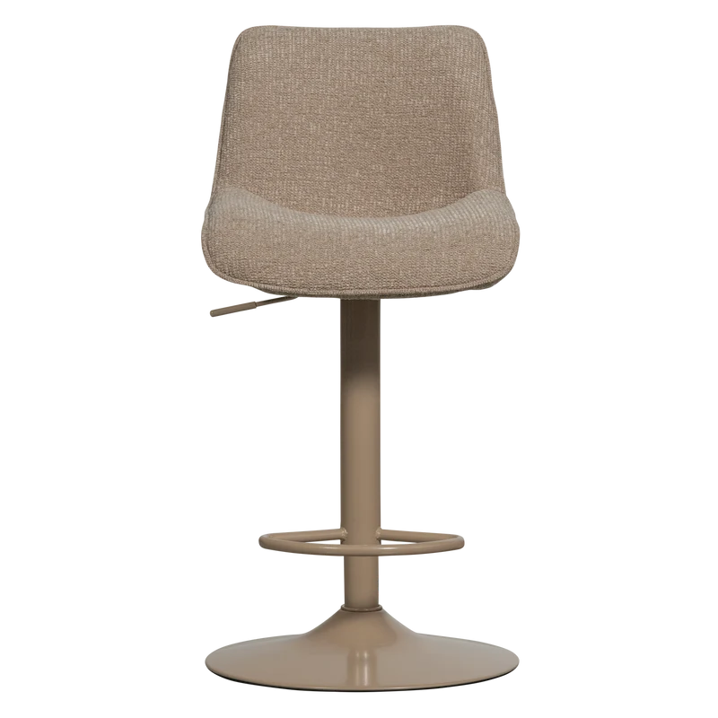 Marten höhenverstellbarer barhocker sand