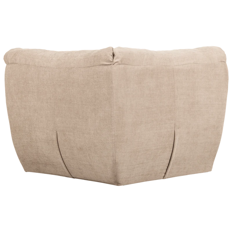 Baggy eckelement gewebte chenille sand