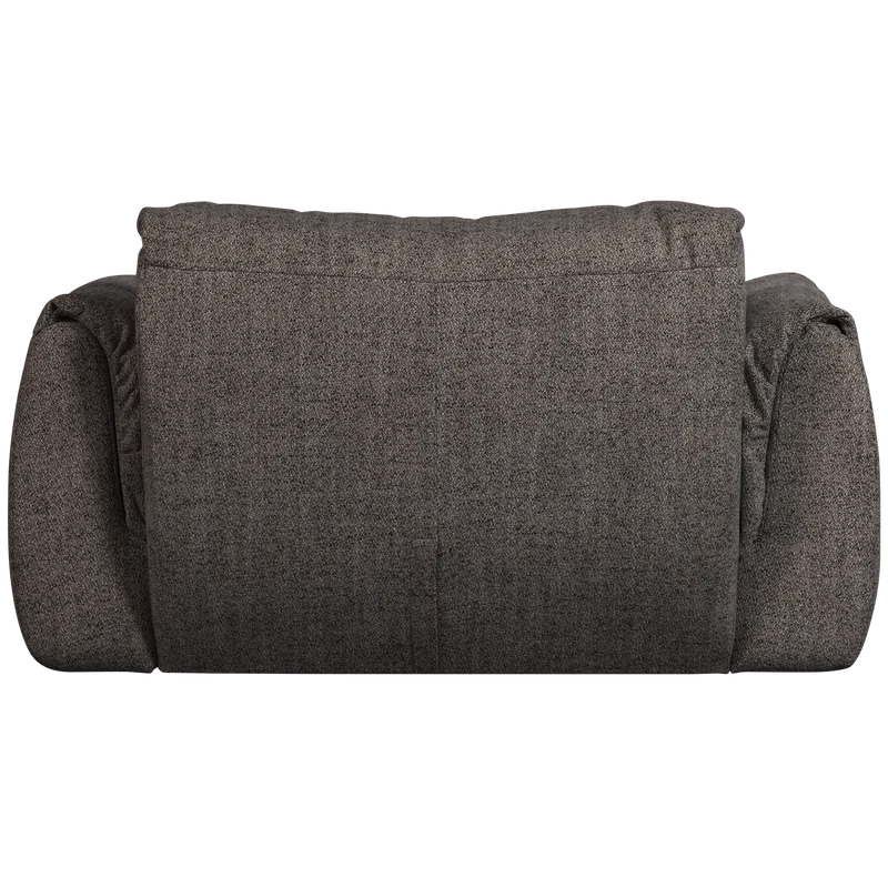 Baggy liegesessel webstoff warmes grau melange