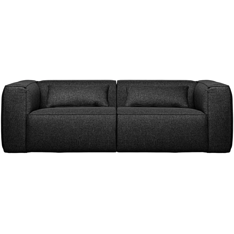 Bean 3,5-sitzer sofa army incl. kissens dunkelgrau melange