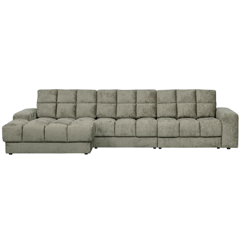 Second Date chaise longue links struktur samt frost