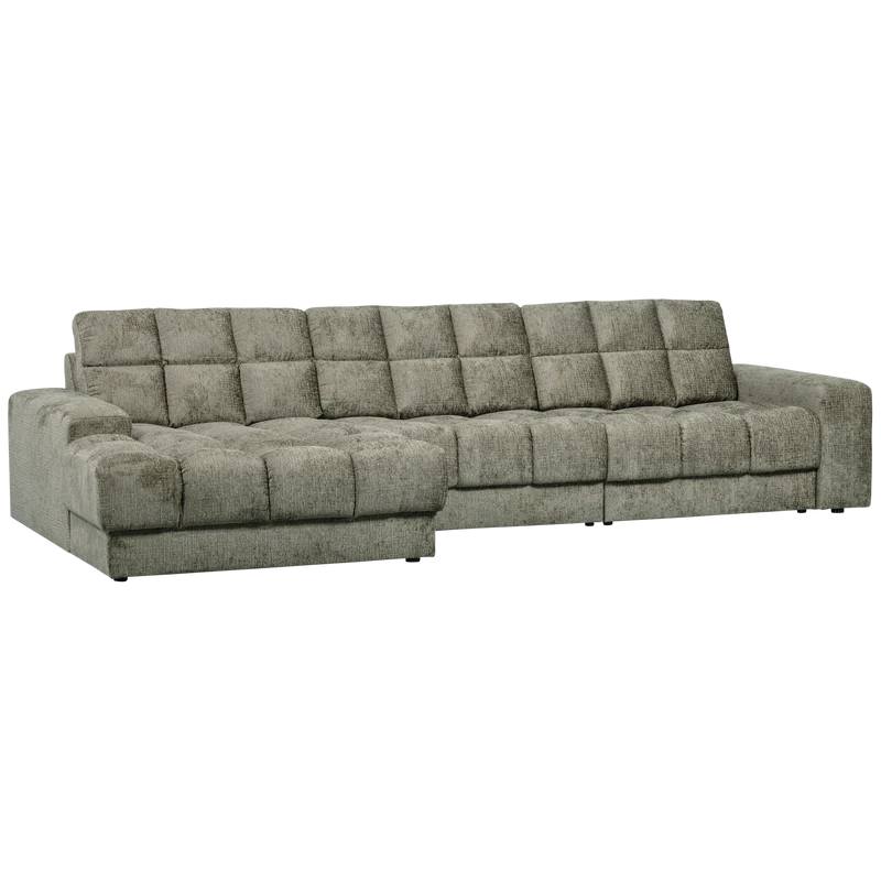 Second Date chaise longue links struktur samt frost