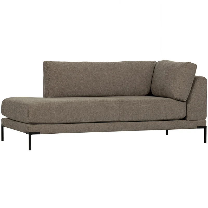 Couple lounge element links taupe