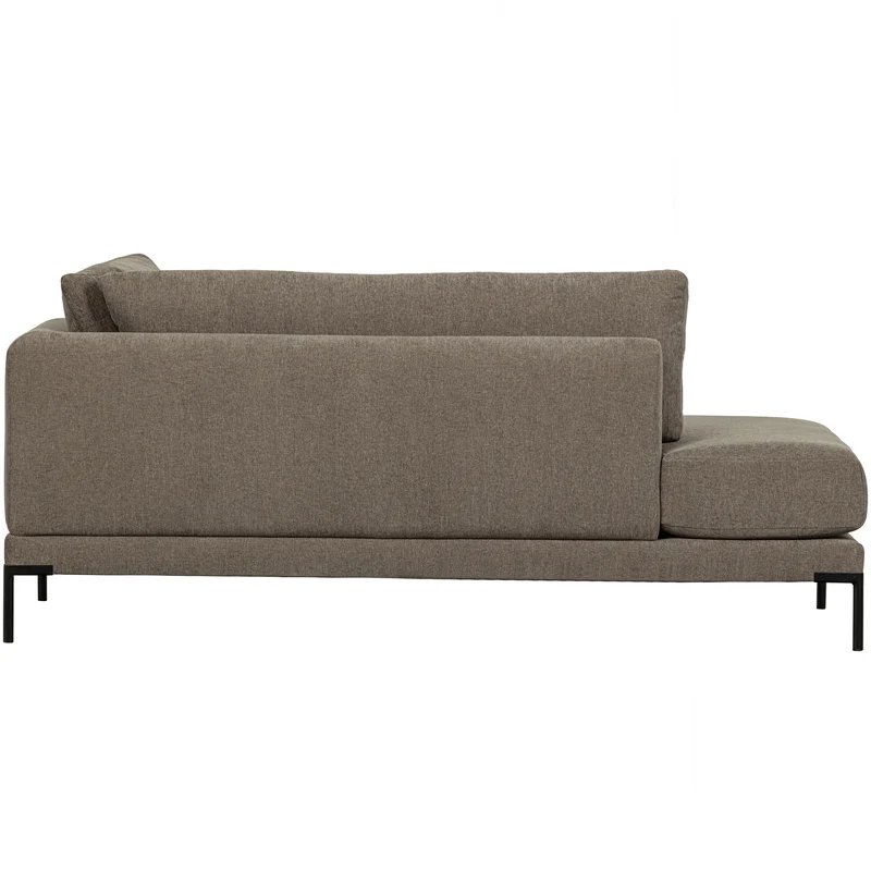 Couple lounge element links taupe