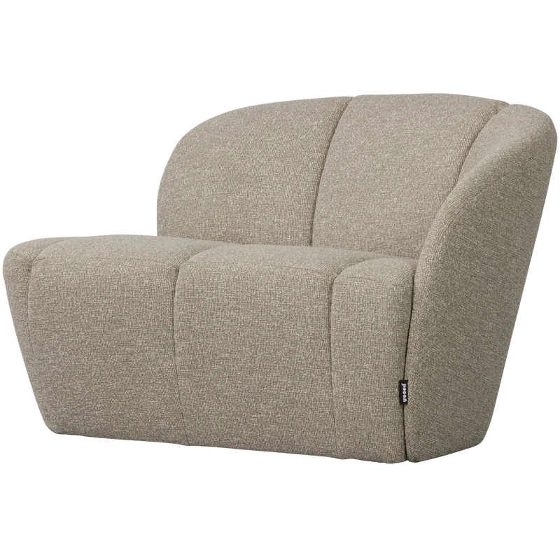 Mojo 2-sitzer bank rechts bouclé beige melange