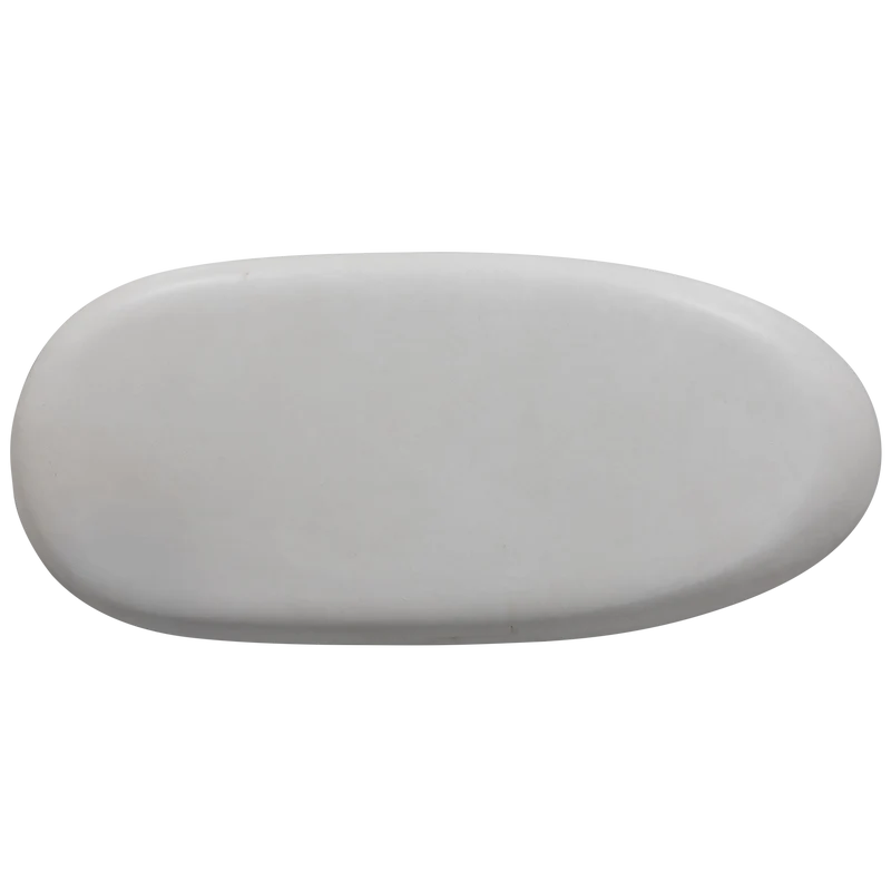 Pebble couchtisch weiss 28x100x43 cm