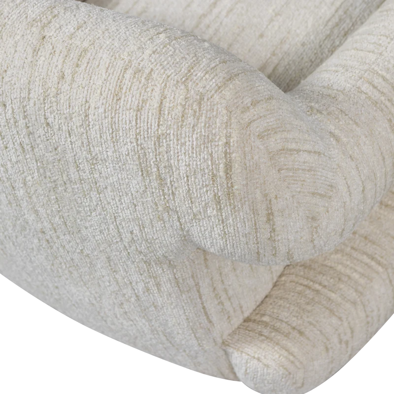 Folke sessel chenille natur melange