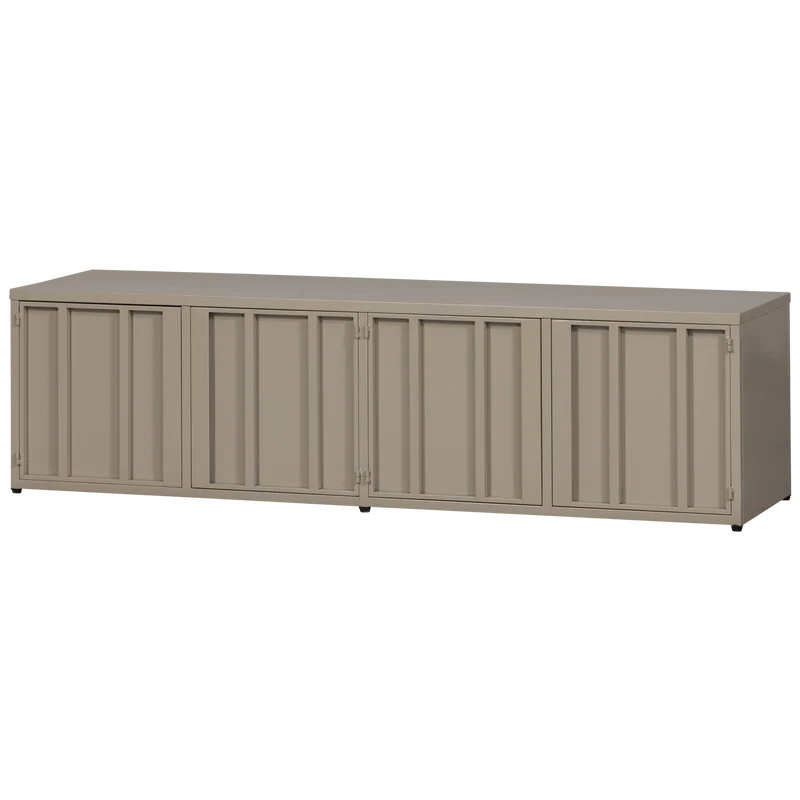 Level tv schrank metall sand 44x160 cm