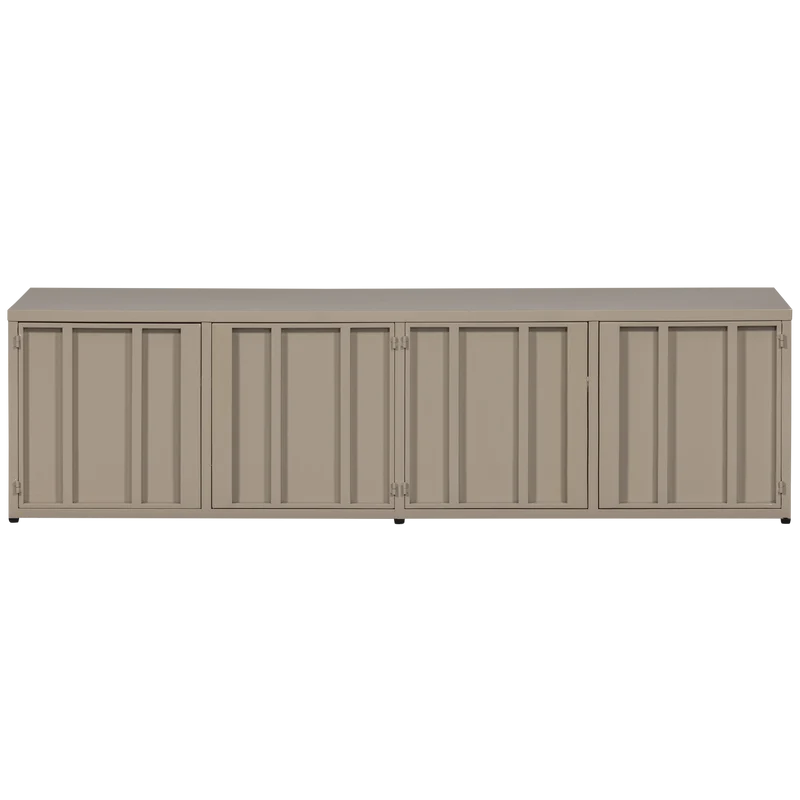 Level tv schrank metall sand 44x160 cm