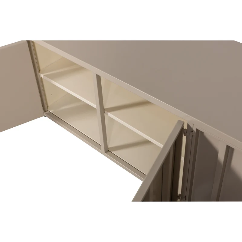 Level tv schrank metall sand 44x160 cm