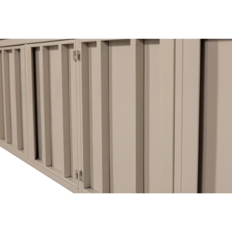 Level tv schrank metall sand 44x160 cm