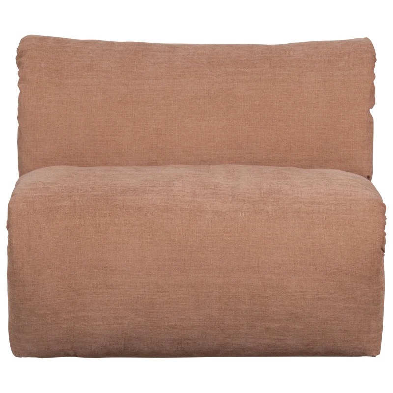 Baggy 1-sitzer element gewebte chenille altrosa