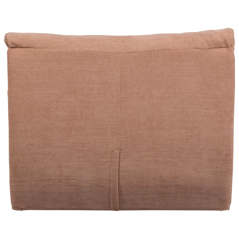 Baggy 1-sitzer element gewebte chenille altrosa
