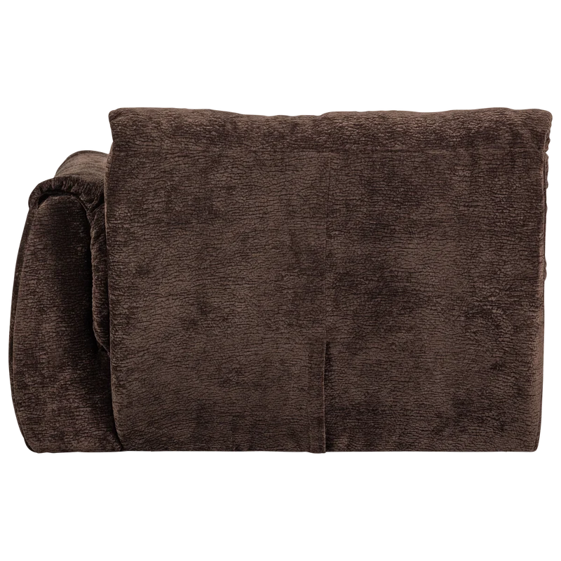 Baggy 1-sitzer element arm rechts 3D chenille dunkelbraun