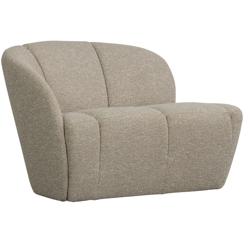 Mojo 2-sitzer bank links bouclé beige melange