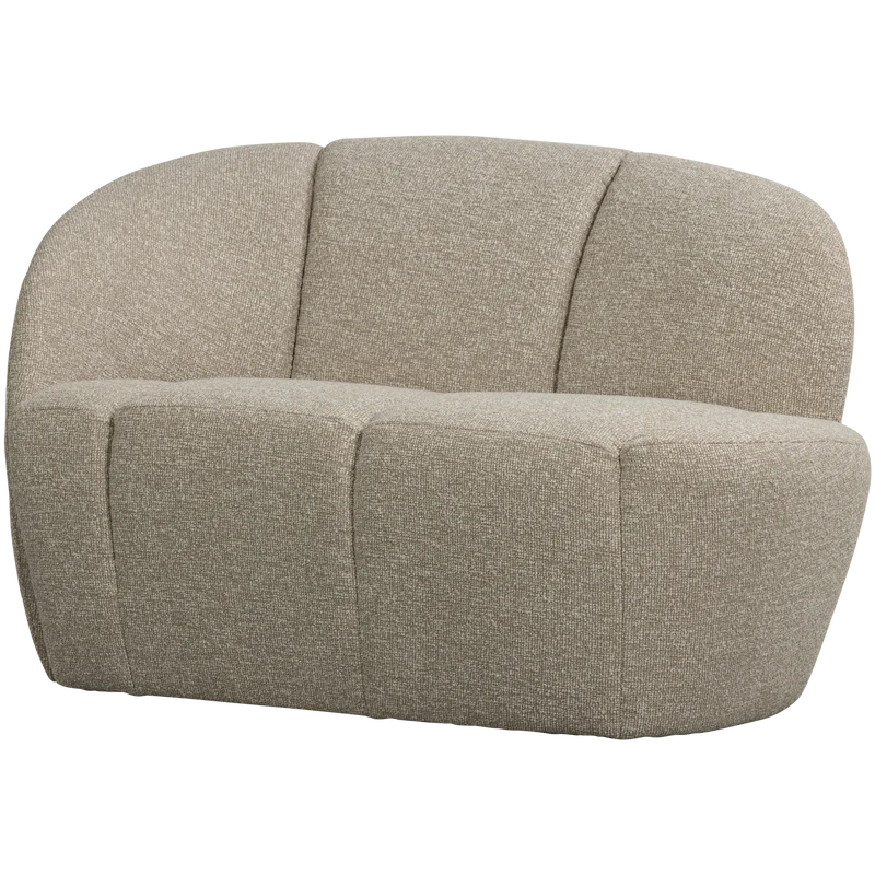 Mojo 2-sitzer bank links bouclé beige melange