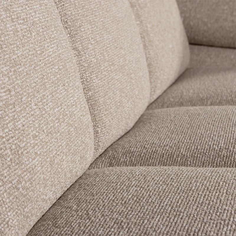 Mojo 2-sitzer element arm rechts bouclé beige melange